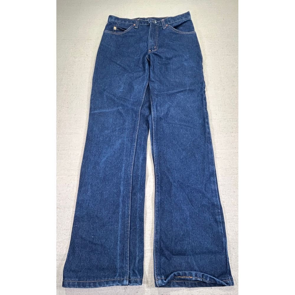 Vintage Levi's 508 Orange Tab Men's‎ 31 Dark Denim Blue Jeans Straight OrangeTab